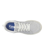 Keds Blisswalk Lace Metallic Eng Knit Snow White/Sliver