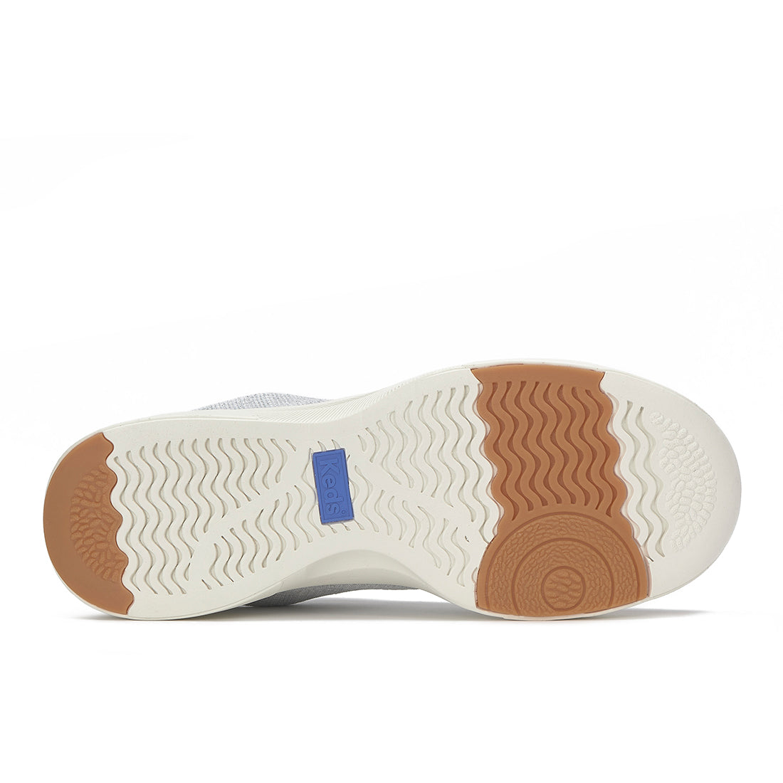Keds Blisswalk Lace Metallic Eng Knit Snow White/Sliver