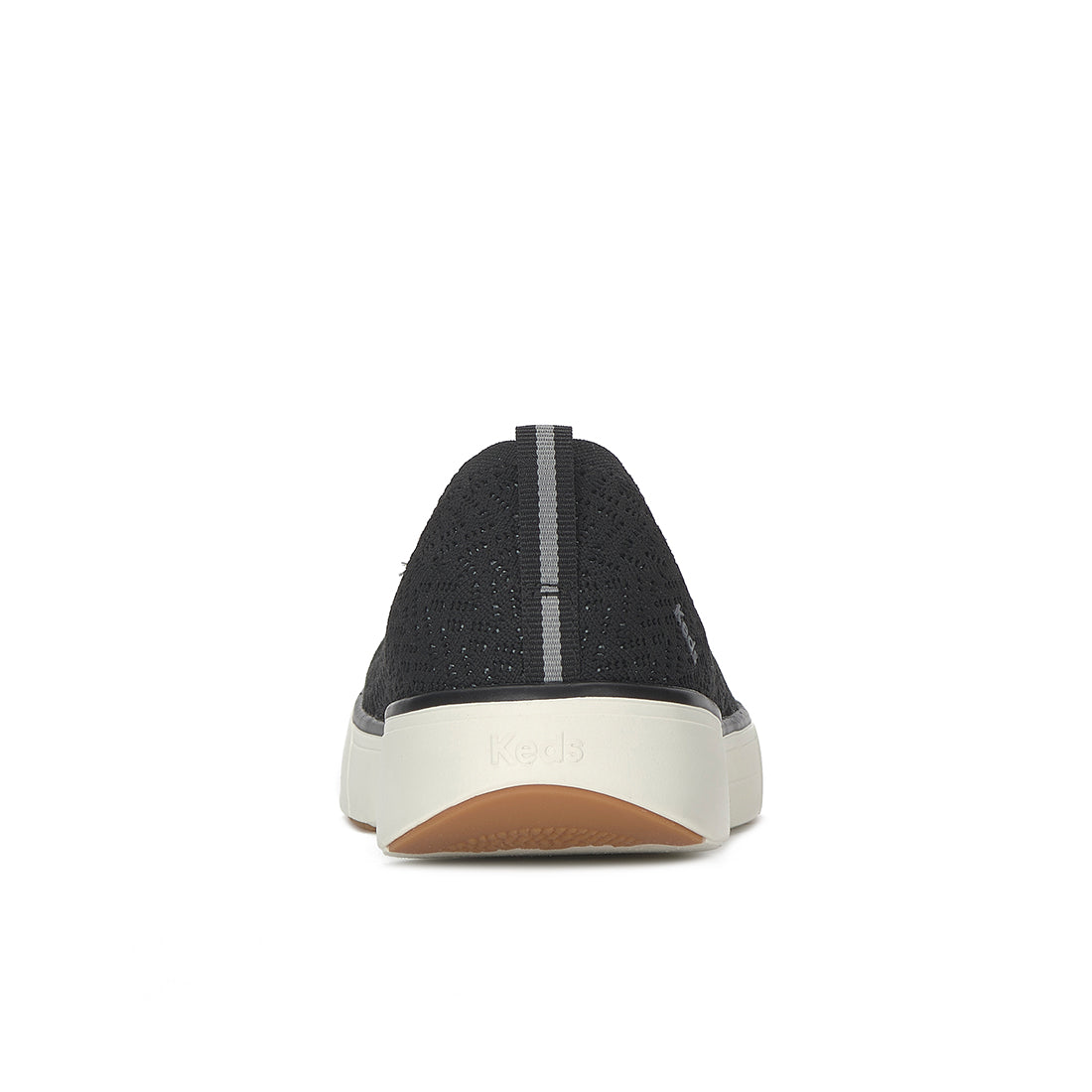 Keds Blisswalk Loafer Eng Knit Black/White
