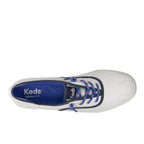 Women's Rillax Champ Washed Twill Pop Binding Snow White/Navy Sneaker