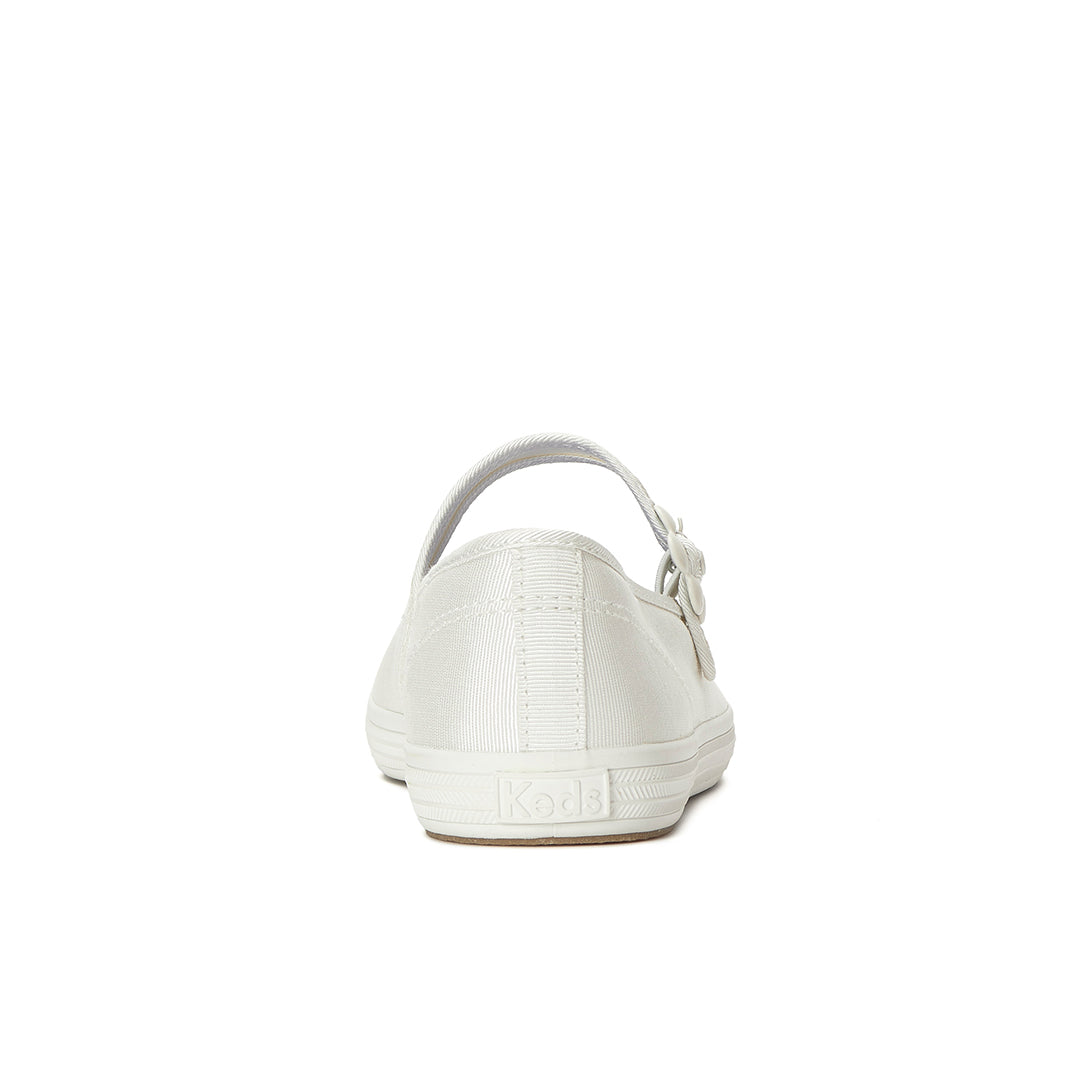 Women's Maisie Mary Jane Grosgrain White Sneaker