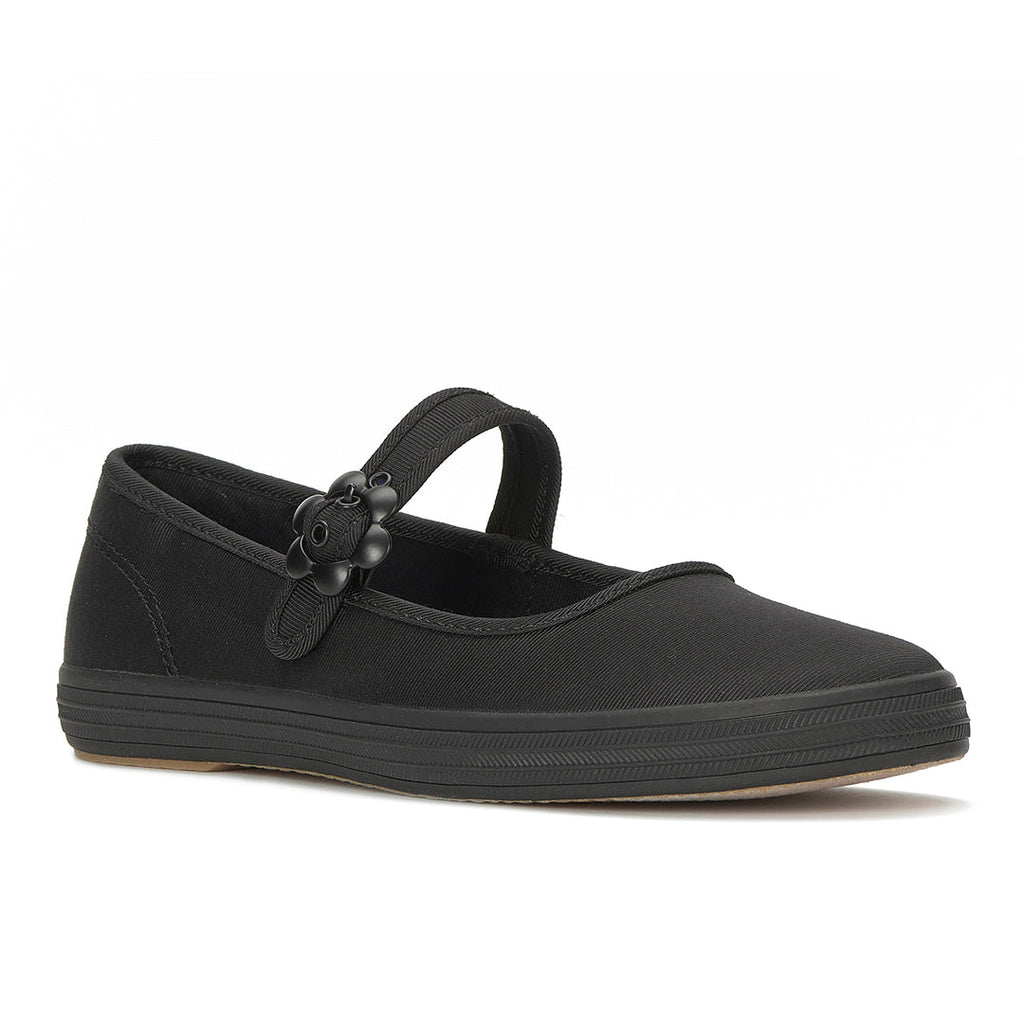 Women's Maisie Mary Jane Grosgrain Black/Black Sneaker