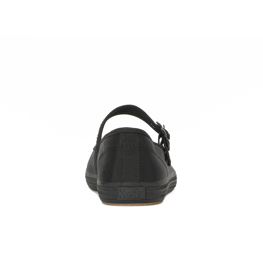 Women's Maisie Mary Jane Grosgrain Black/Black Sneaker