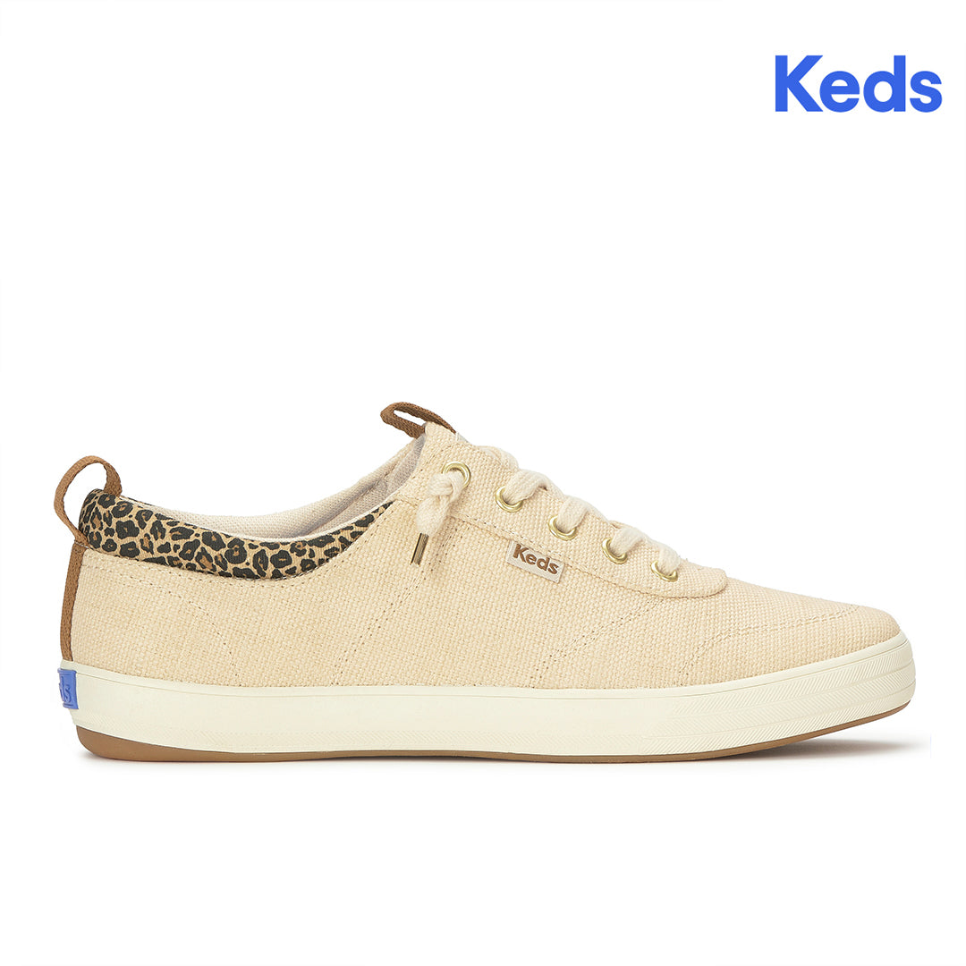 Women's Center III Slip On Chalky Canvas Parchment Sneaker