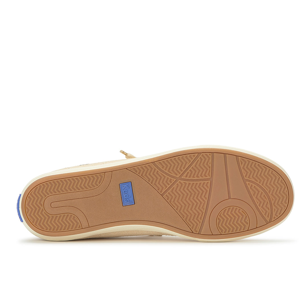 Women's Center III Slip On Chalky Canvas Parchment Sneaker