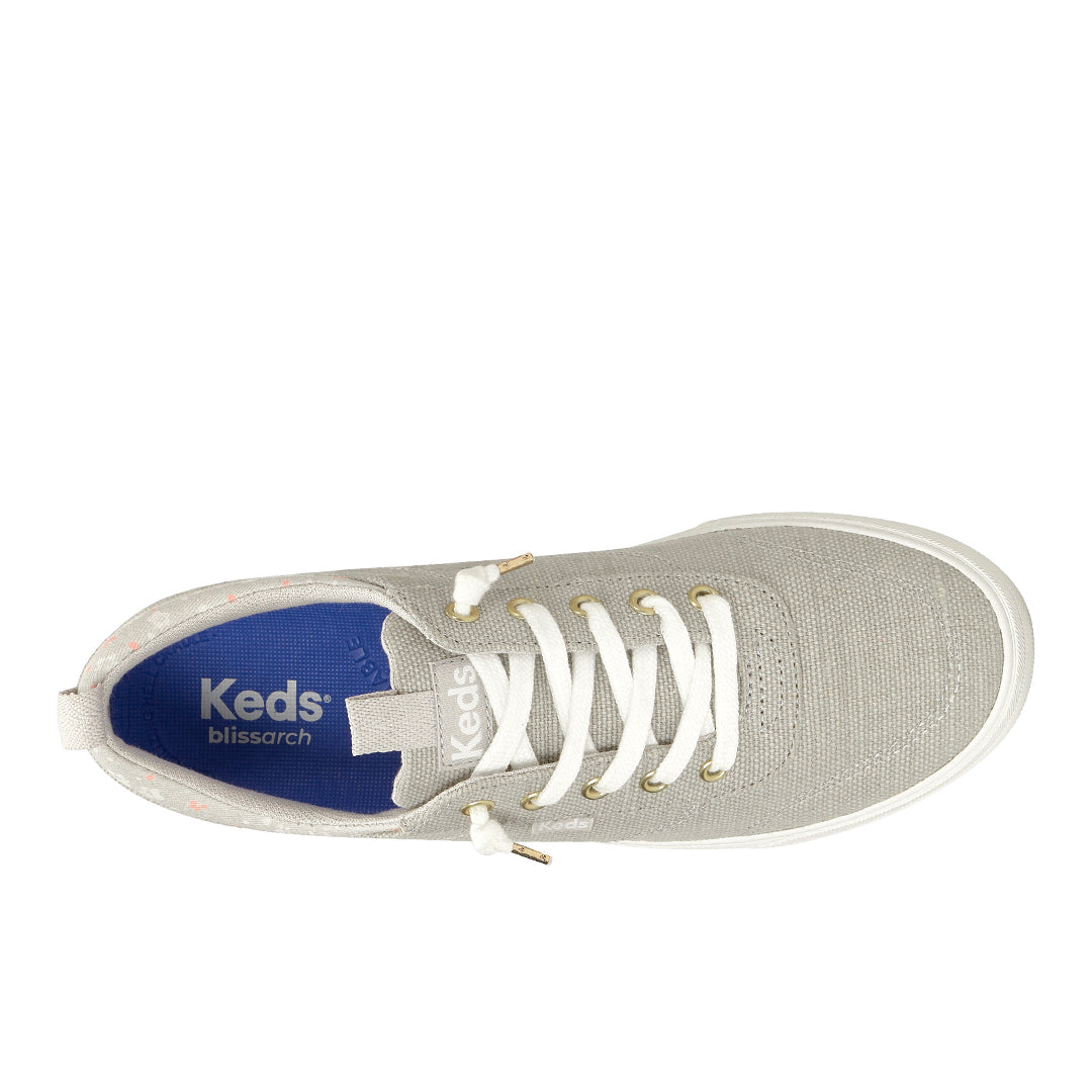 Women's Center III Slip On Chalky Canvas Grey Sneaker