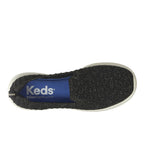 Women's Blisswalk Loafer Stripe Eng Knit Black Sneaker