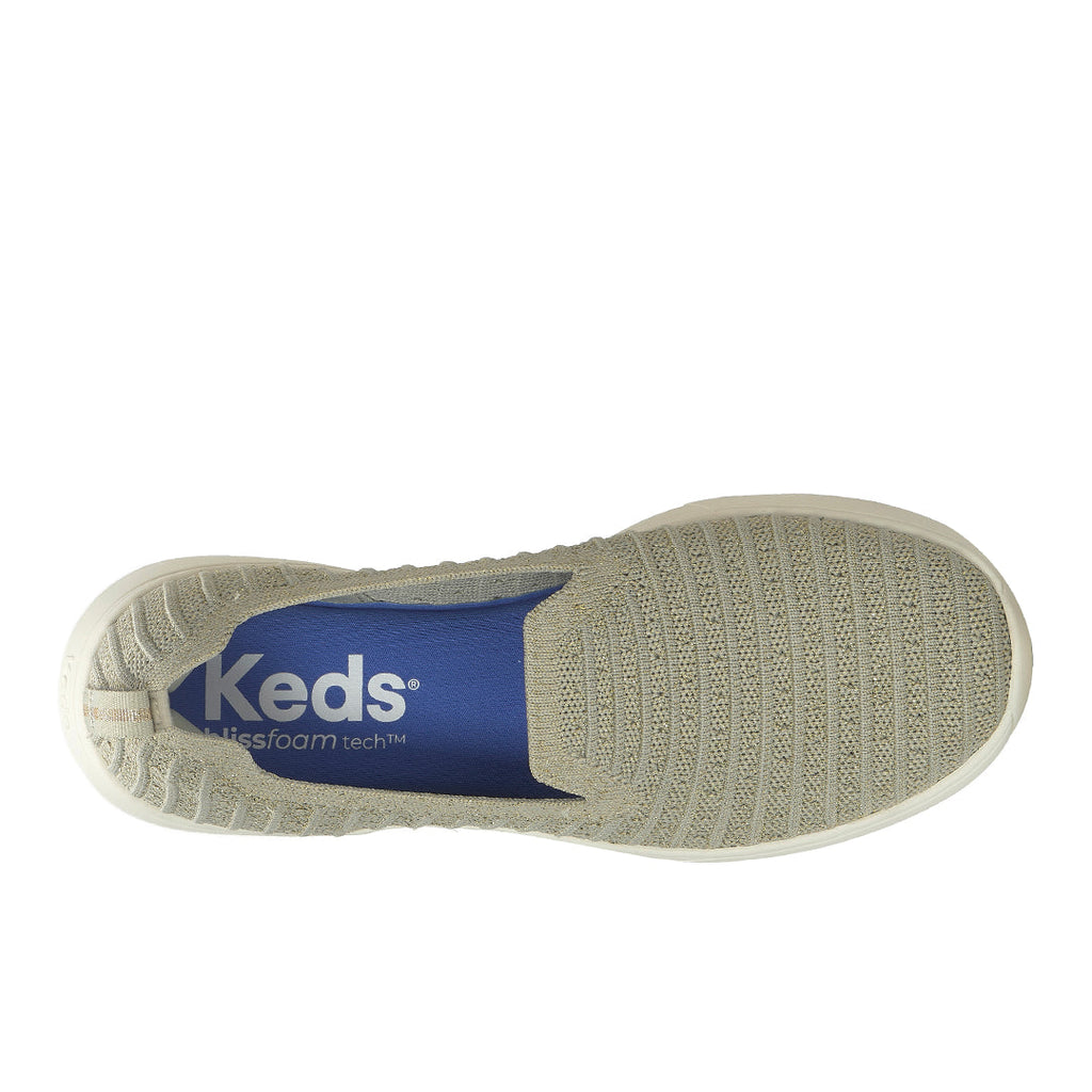 Women's Blisswalk Loafer Stripe Eng Knit Sage Sneaker