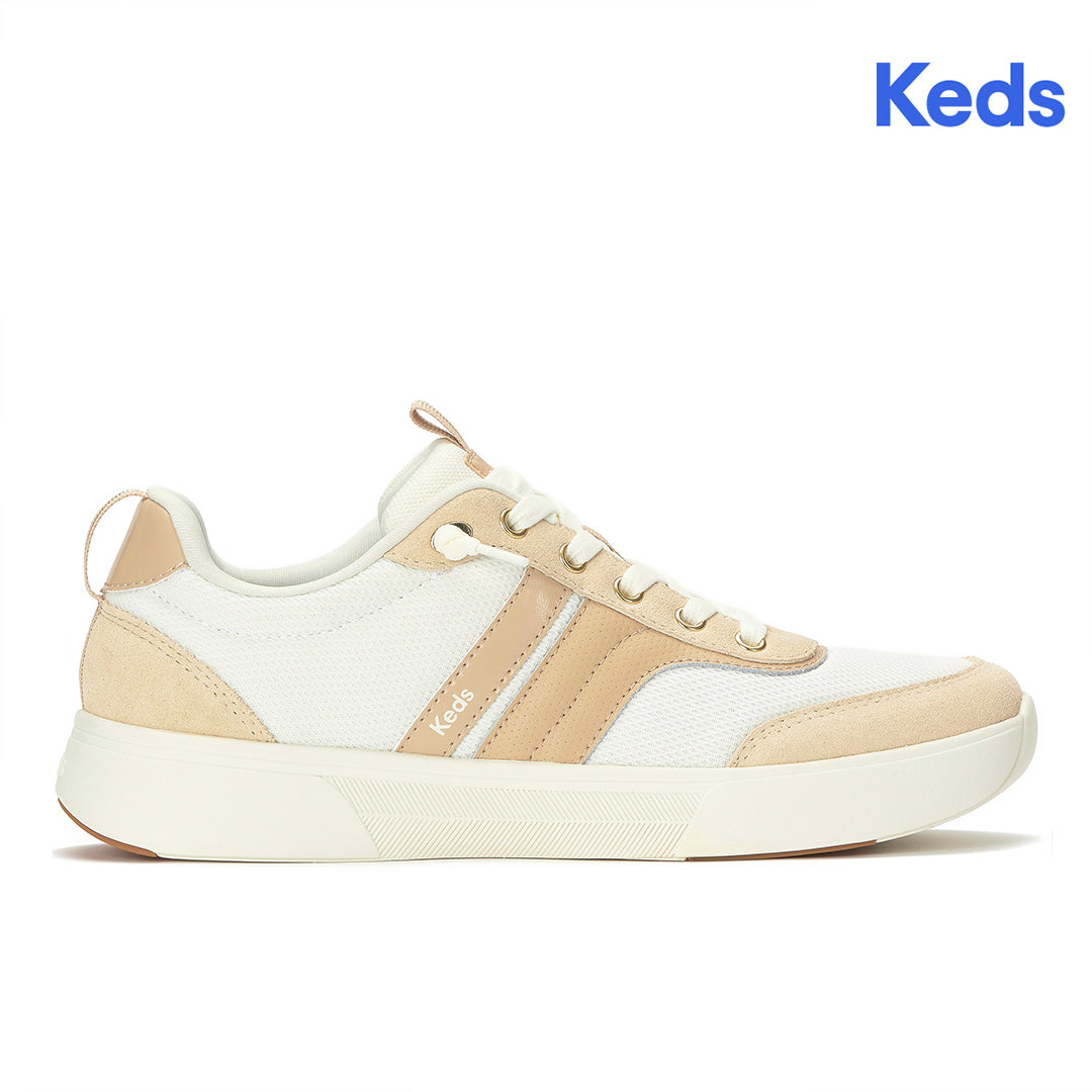 Women's Blisswalk Ubal Mesh/Suede/Leather Egret/Cuban Sand Sneaker