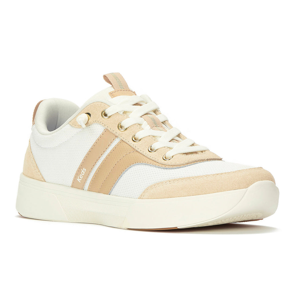 Women's Blisswalk Ubal Mesh/Suede/Leather Egret/Cuban Sand Sneaker