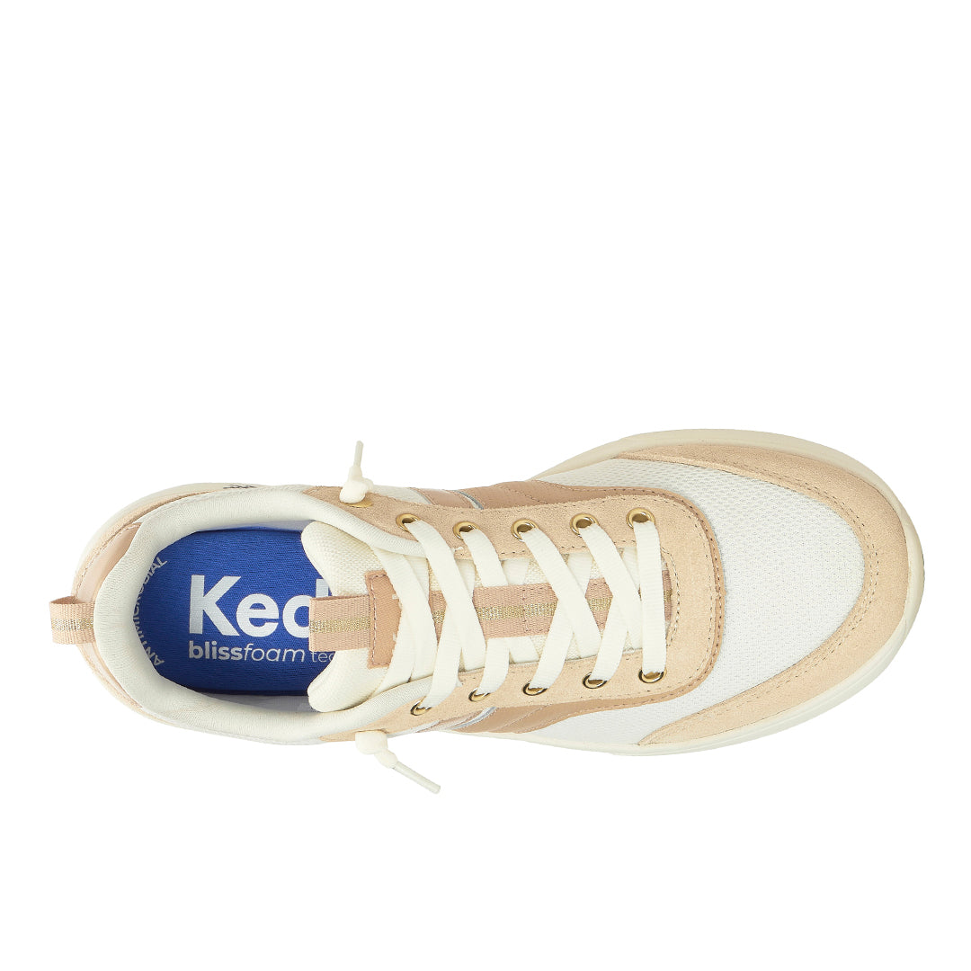 Women's Blisswalk Ubal Mesh/Suede/Leather Egret/Cuban Sand Sneaker