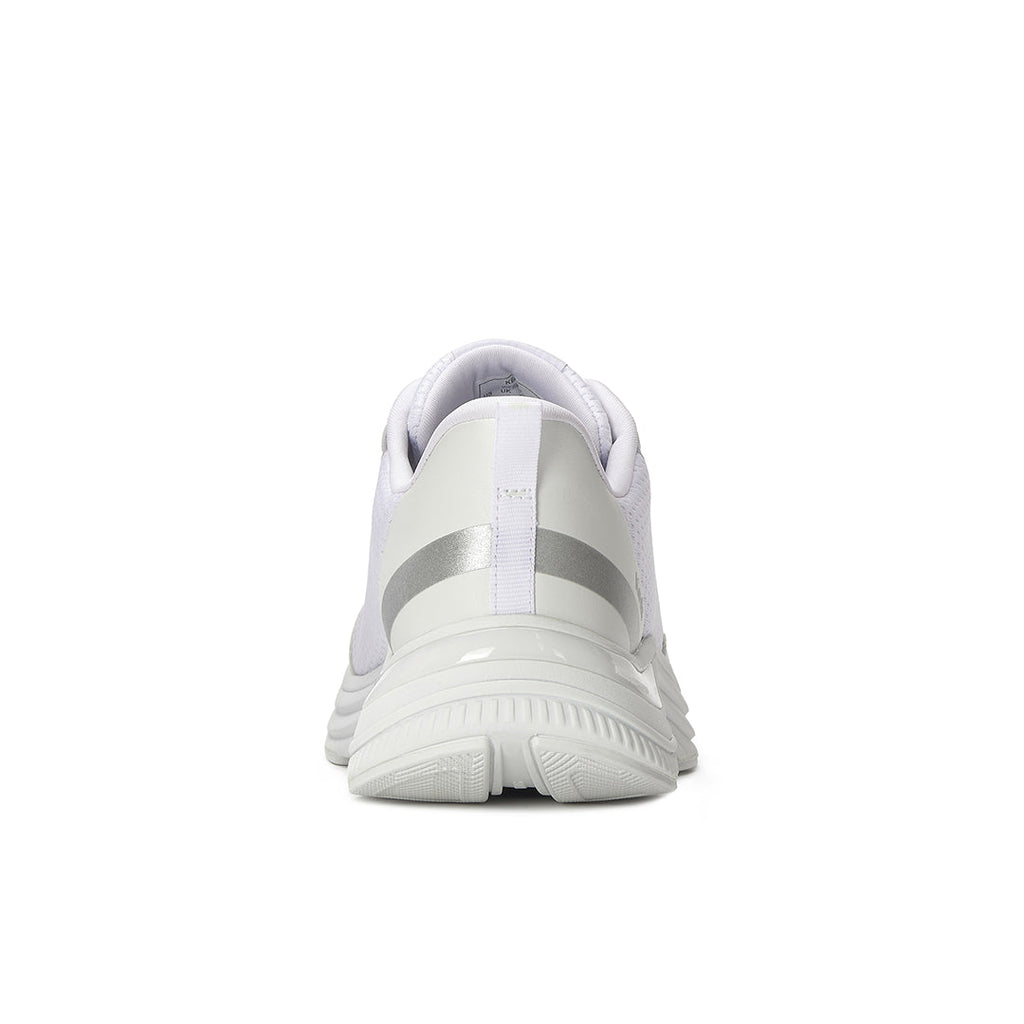 Women's Blissmove Lace Mesh/Leather White/Silver Sneaker