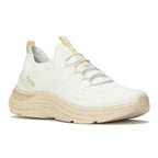 Women's Blissmove Slip On Eng Knit Snow White/Parchment Sneaker