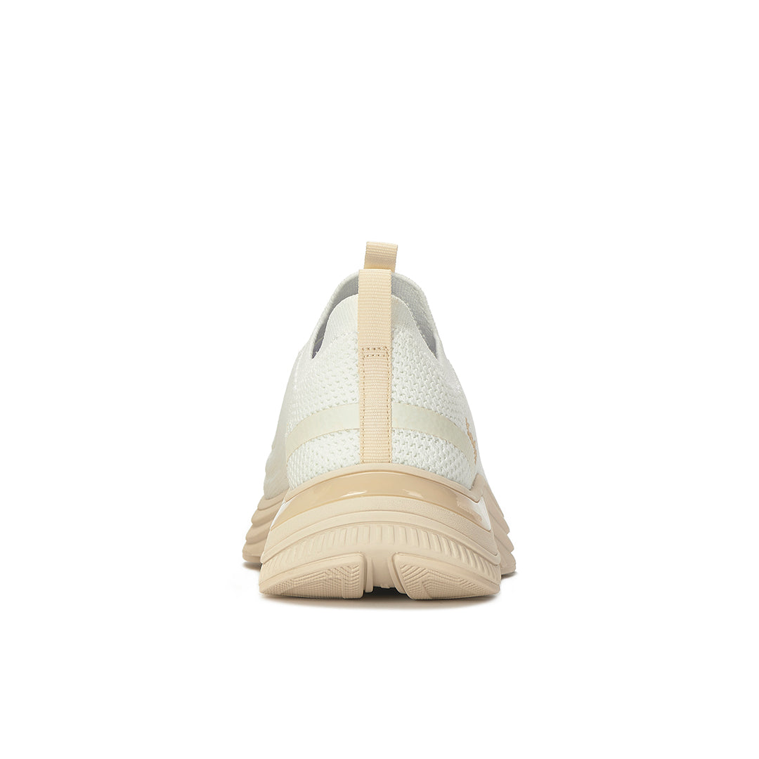 Women's Blissmove Slip On Eng Knit Snow White/Parchment Sneaker