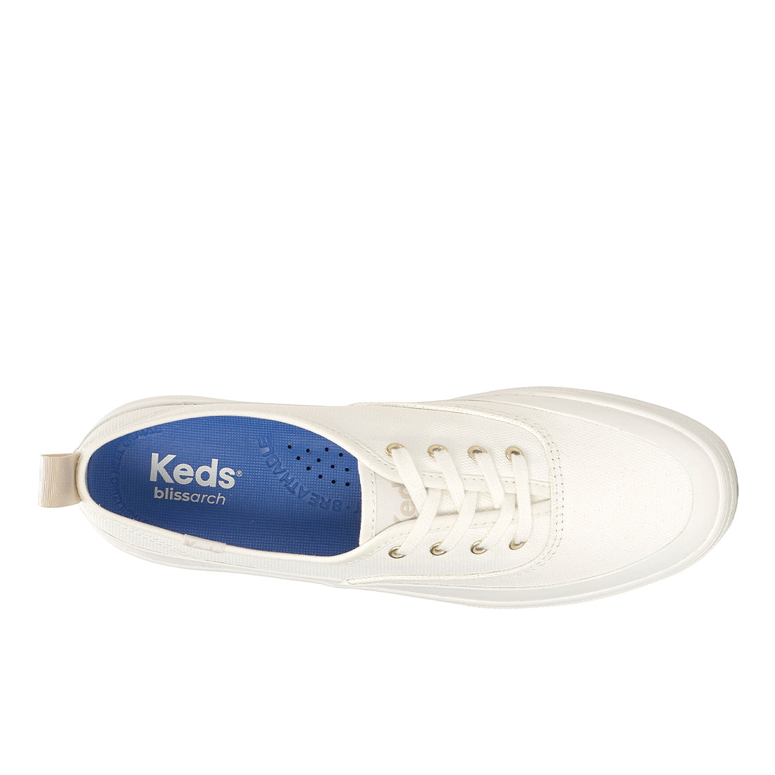 Womens Champion Splash Coated Canvas Snow White Sneakers