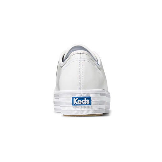 Women's Triple Kick Leather White