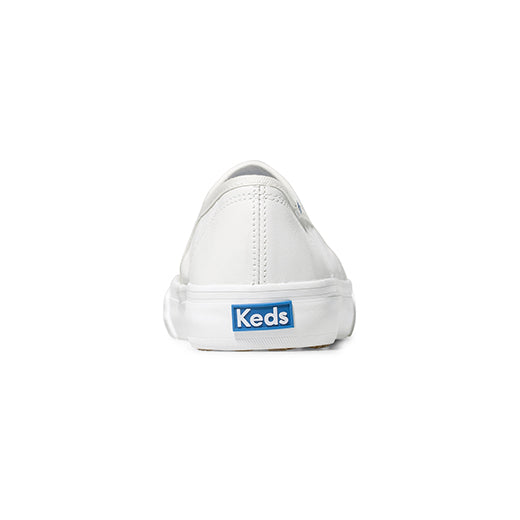 Women's Double Decker Leather White