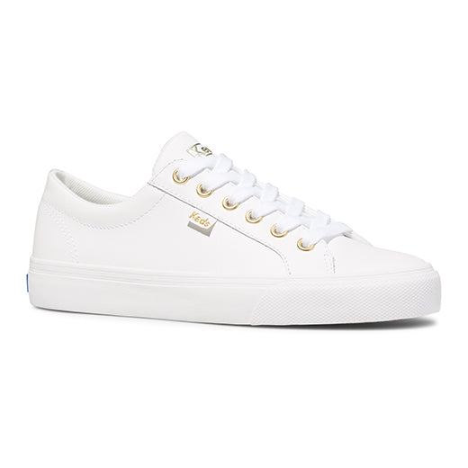 Women's Jump Kick Leather White