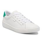 Women's Ace Leather Sneaker White/Green