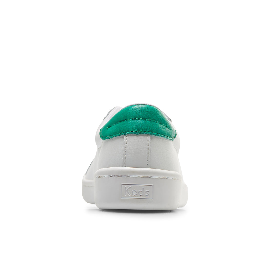 Women's Ace Leather Sneaker White/Green