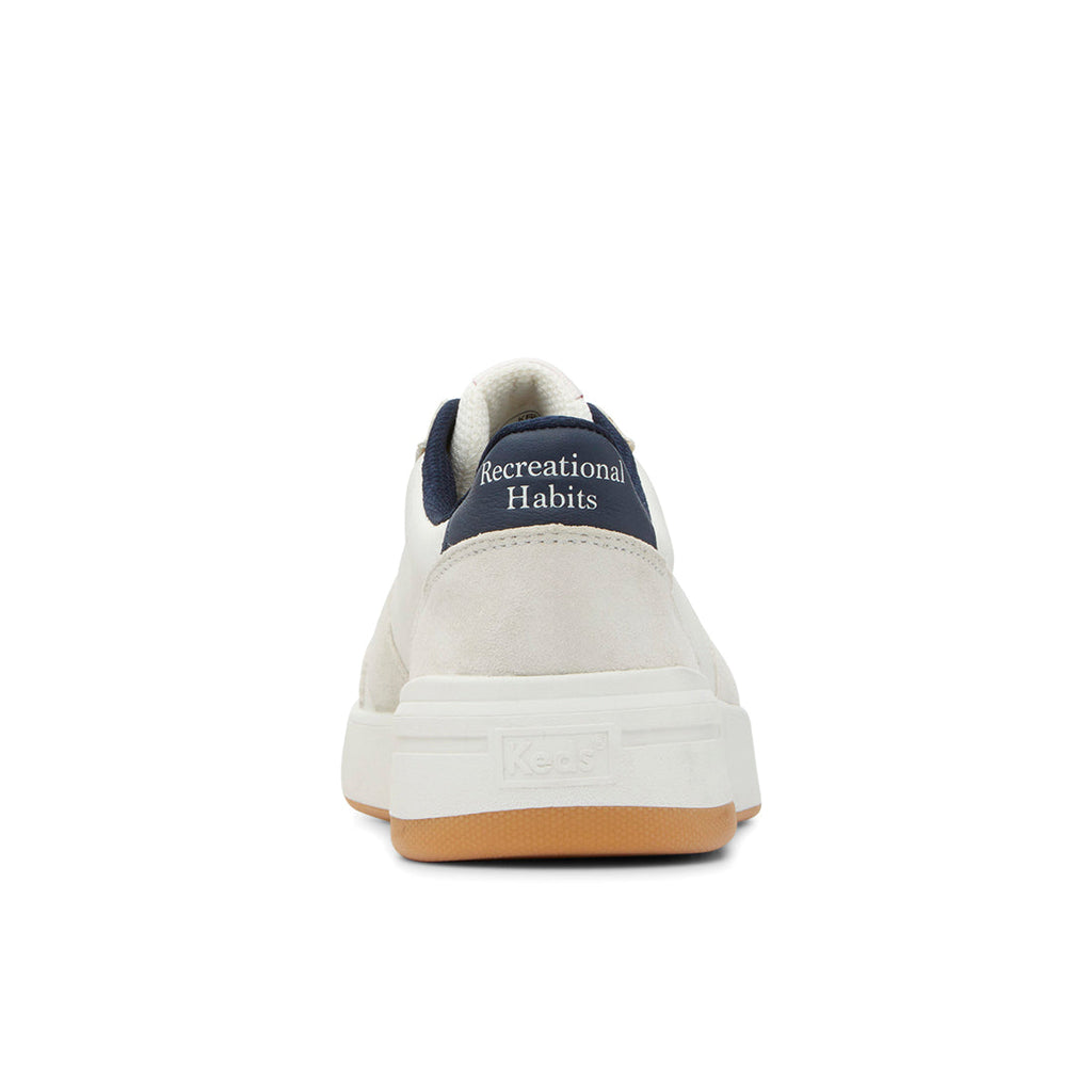 Keds Womens' Recreational Habits The Court White/Navy/Red