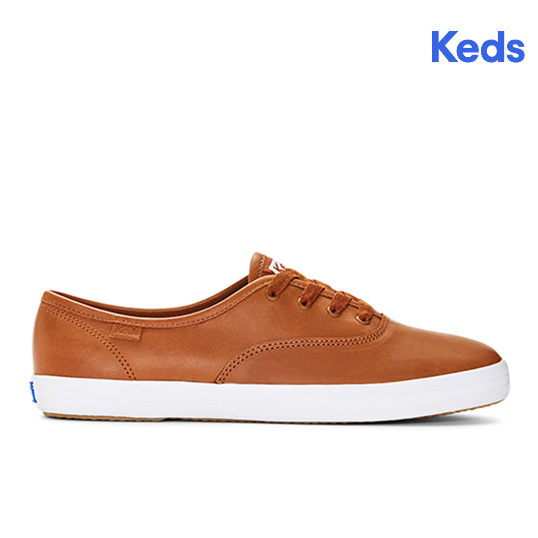 Women's Champion Premium Leather Sneaker Cognac