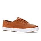 Women's Champion Premium Leather Sneaker Cognac