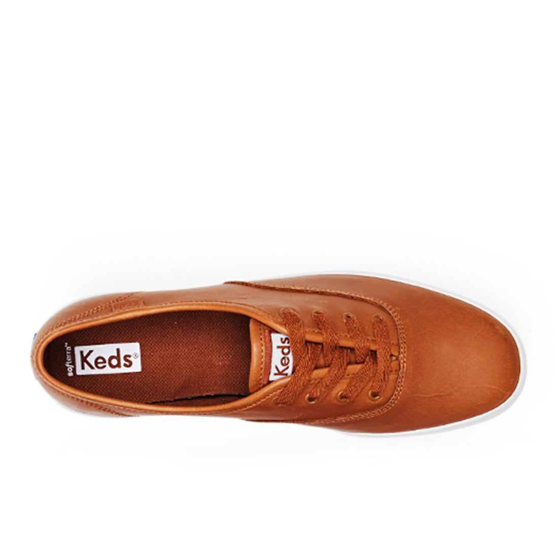 Women's Champion Premium Leather Sneaker Cognac