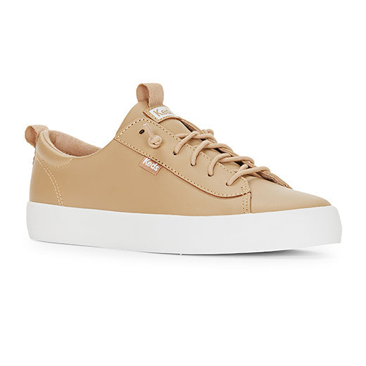 Women's Kickback Leather Sneaker Taupe