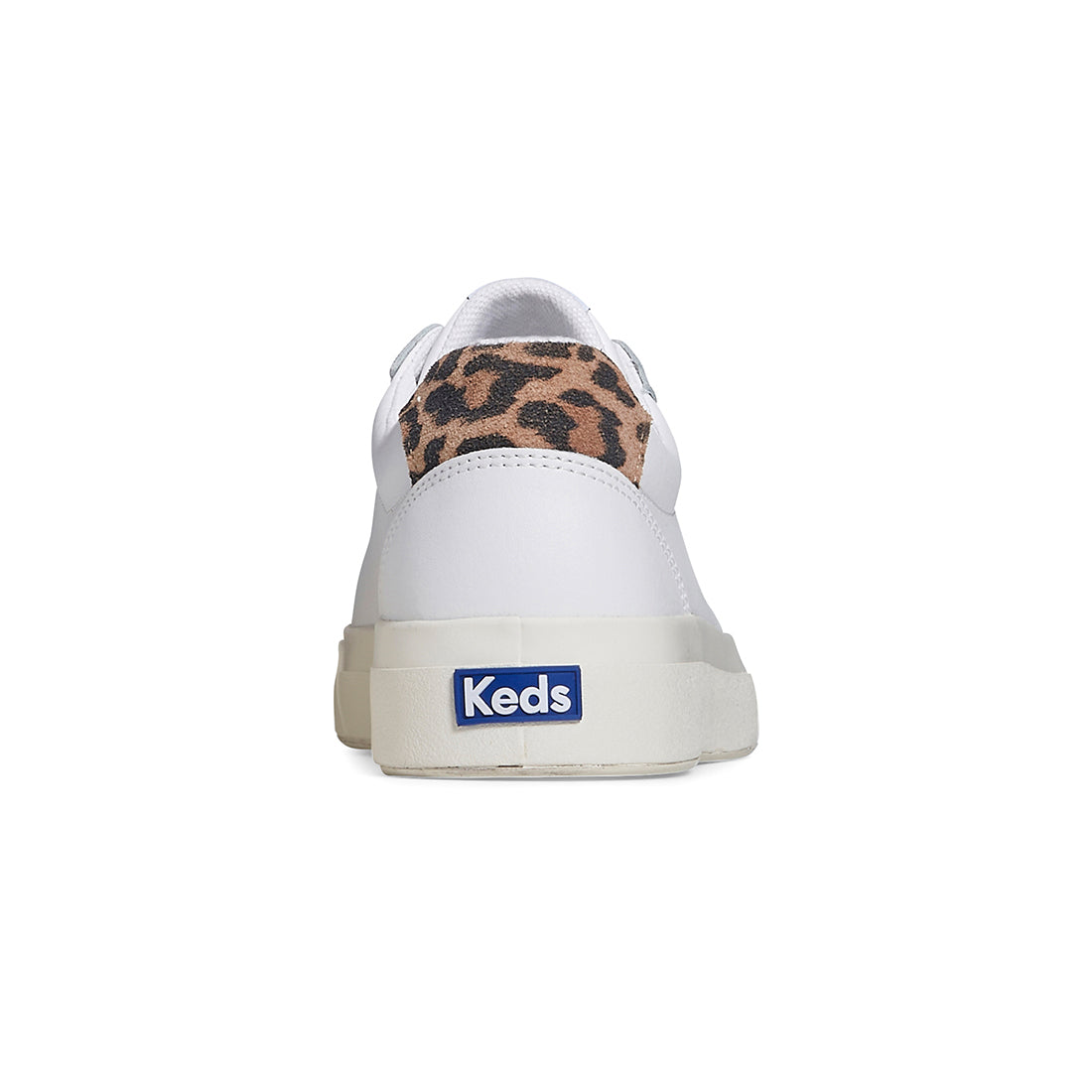 Women's Pursuit Leather Leo Sneaker White/Tan