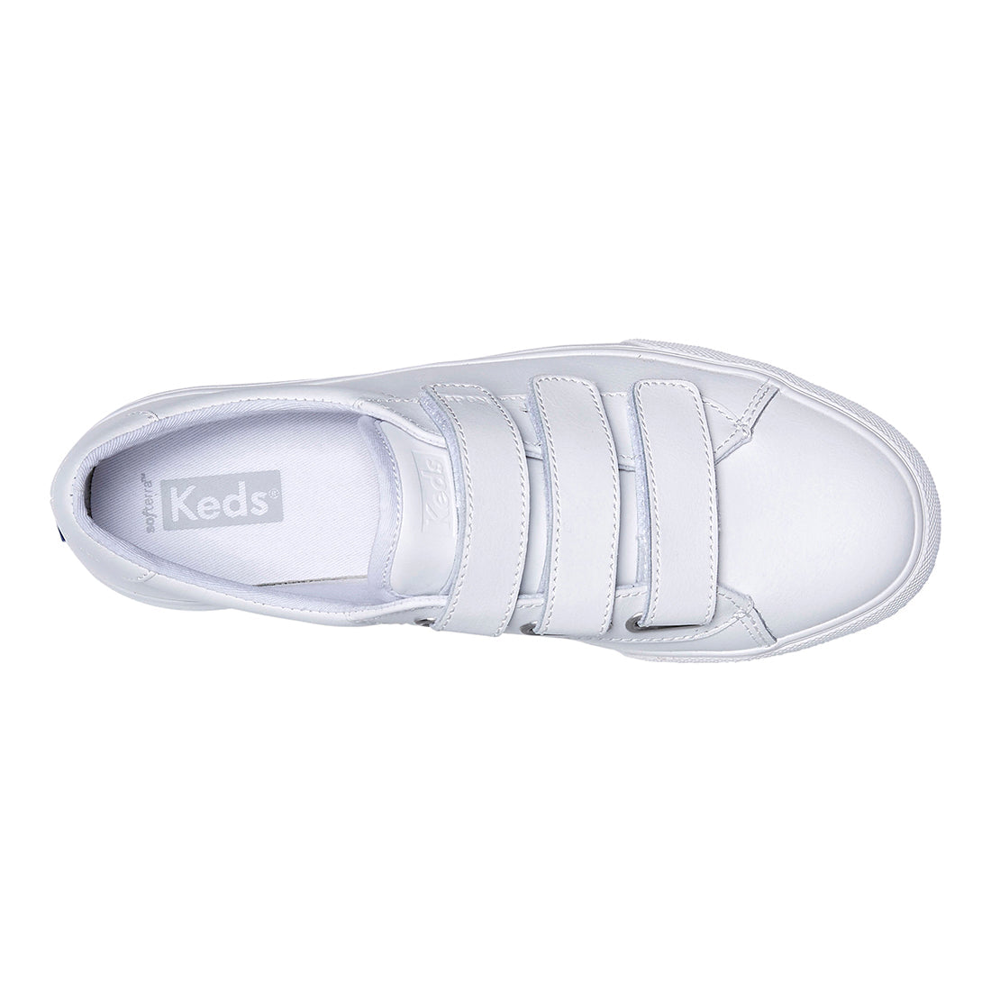 Women's Jump Kick V Leather Sneaker White