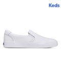 Keds Womens' Pursuit Slip Leather White