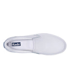 Keds Womens' Pursuit Slip Leather White