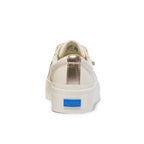Women's Jump Kick Duo Leather Metallic Pops Off-White Sneaker