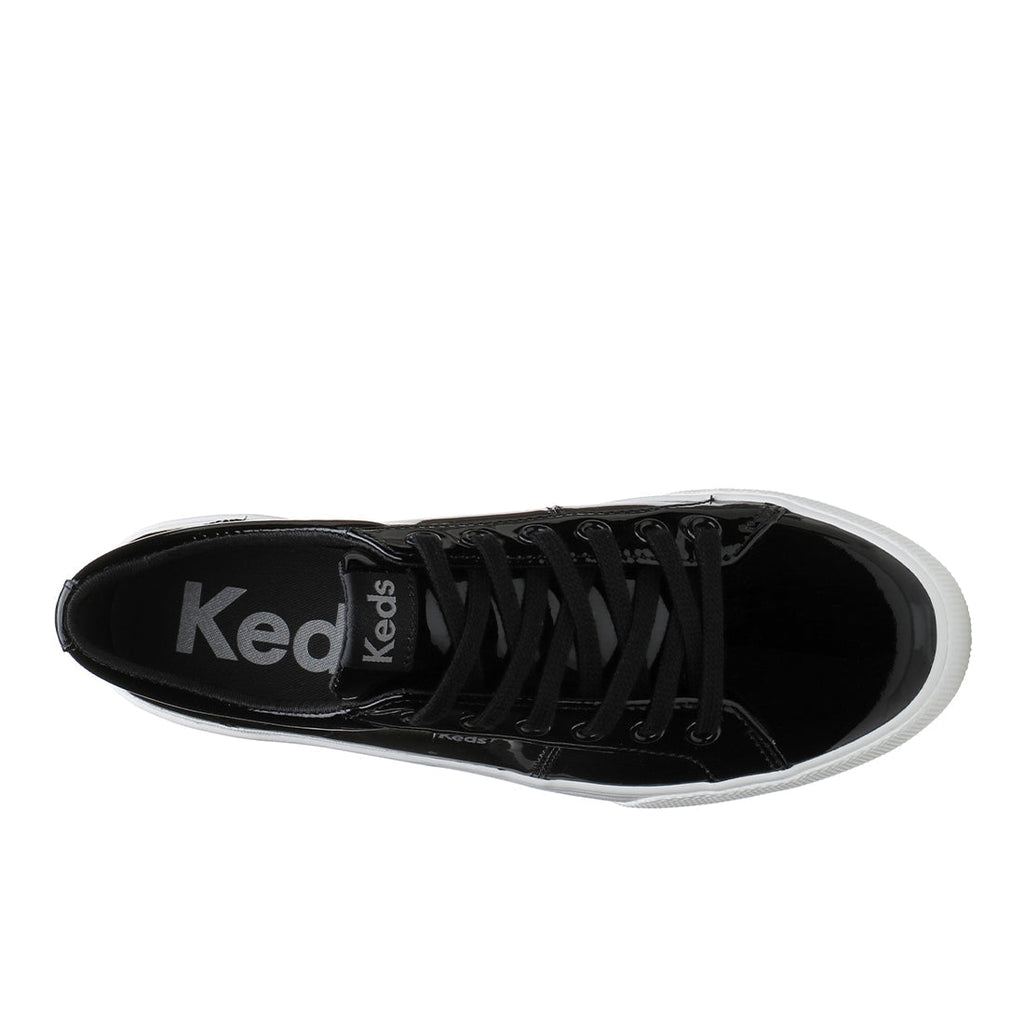 Keds Womens' Jumpkick Duo Patent Leather Black