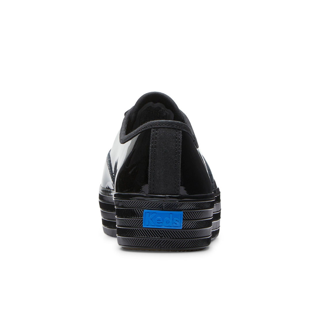 Keds Womens' Point Patent Leather Black