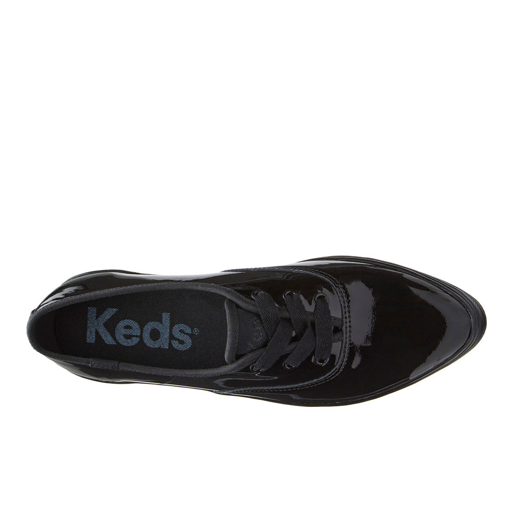 Keds Womens' Point Patent Leather Black