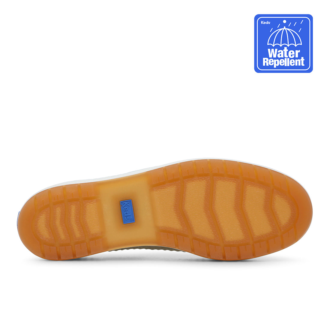 Keds Womens' The Platform Lug Weatherized Leather Off White