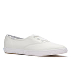 Womens Champion Point Low Leather Sneaker White
