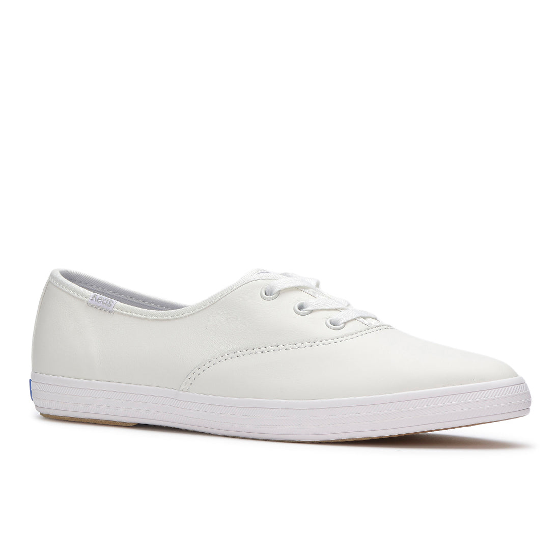 Womens Champion Point Low Leather Sneaker White