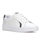 Women's Pursuit Leather Sneaker White/Black
