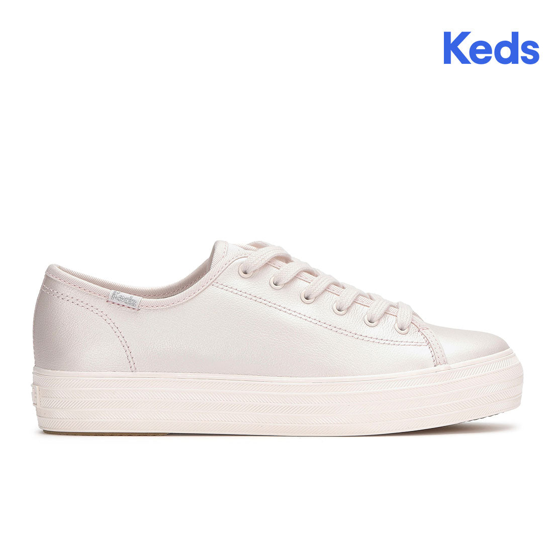 Women's Triple Kick Leather Pearlized Foxing Cel Pearlized Pink