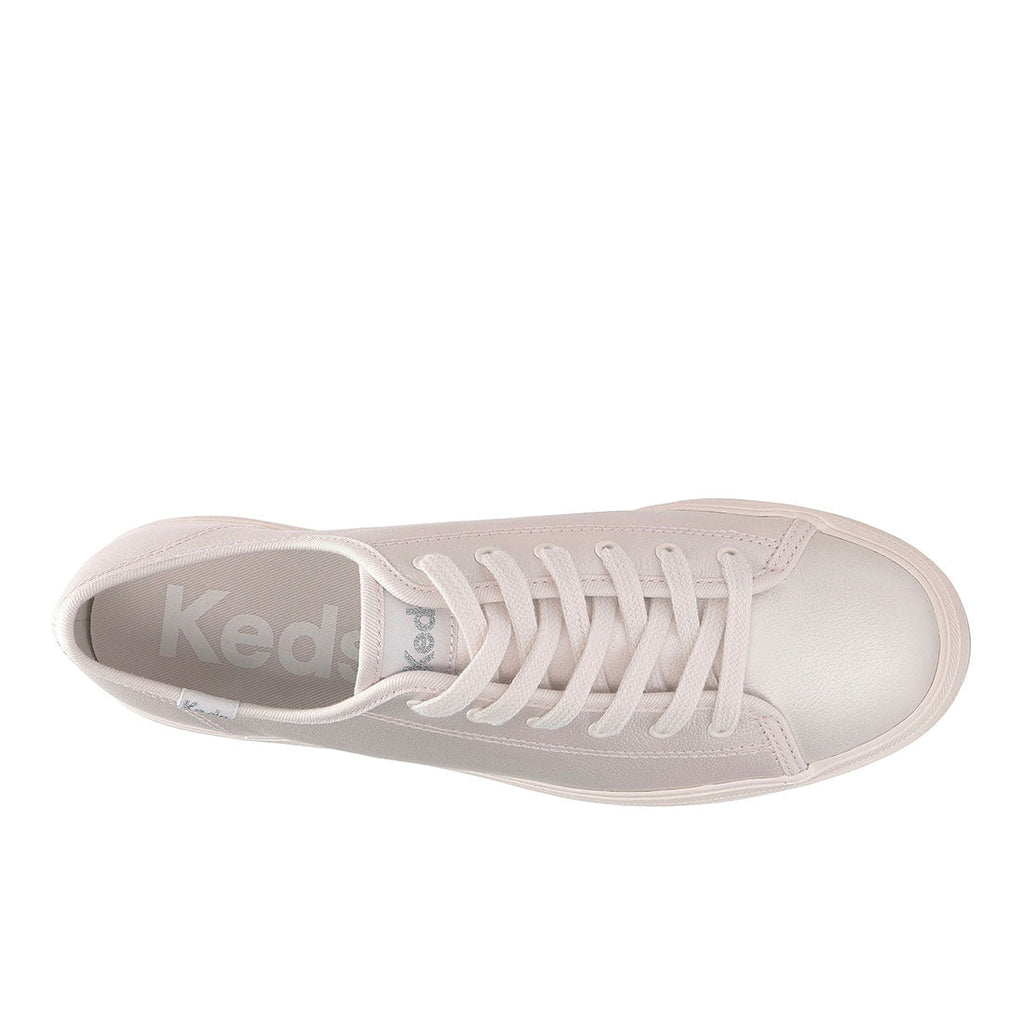 Women's Triple Kick Leather Pearlized Foxing Cel Pearlized Pink