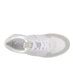 Women's The Court II Leather/Suede Sneaker White/Grey