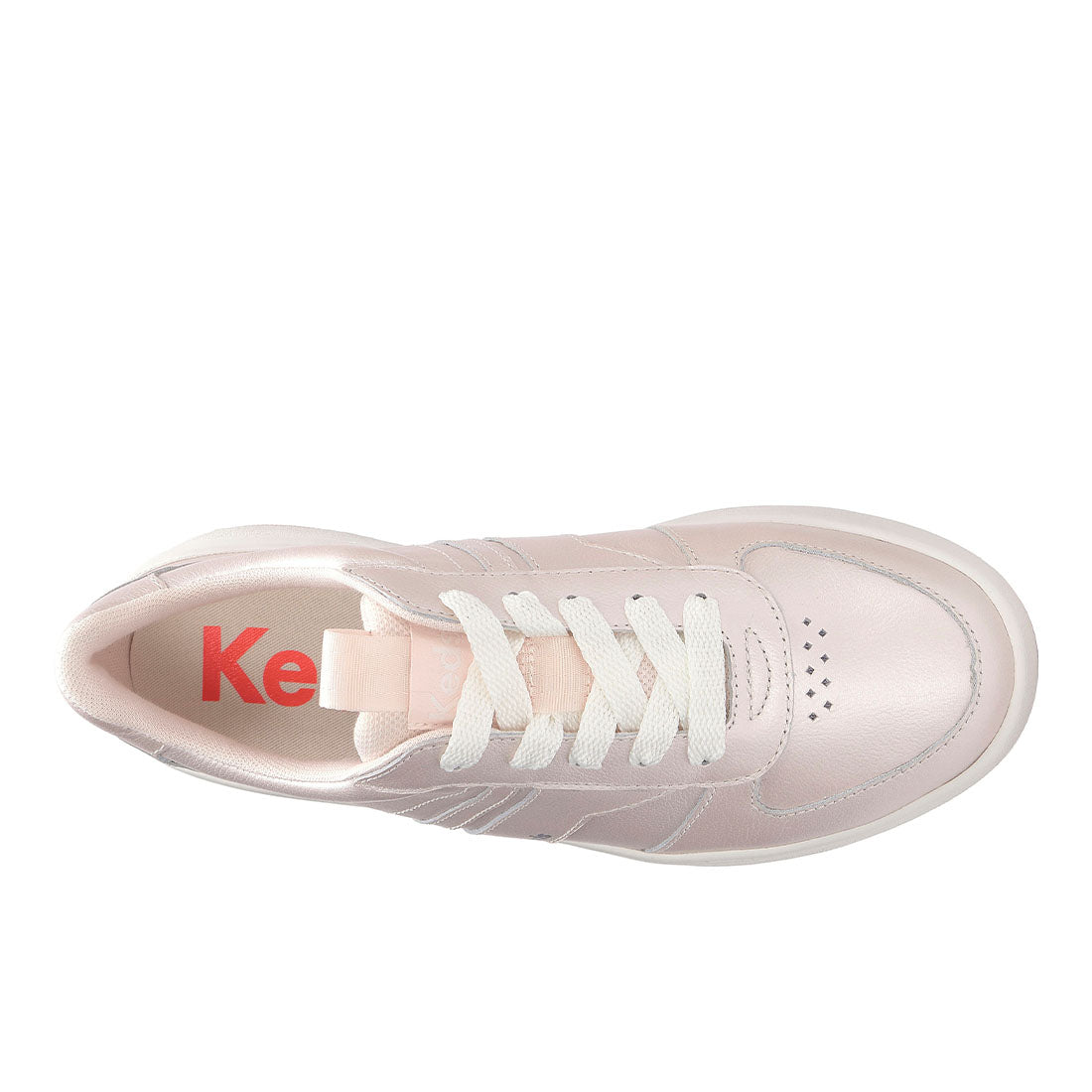 Women's The Court II Pearlized Leather Sneaker Pearlized Pink