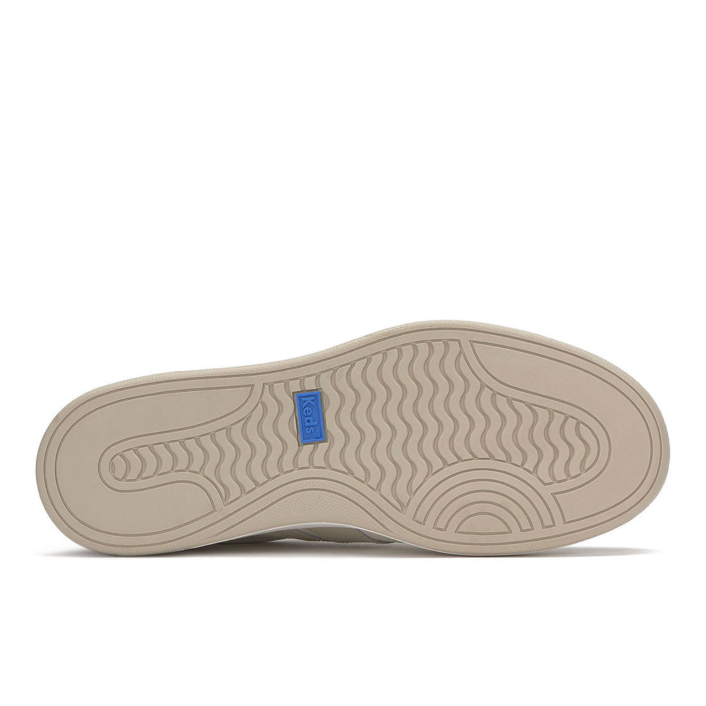 Women's The Court II Leather Sneaker Oatmeal/Silver
