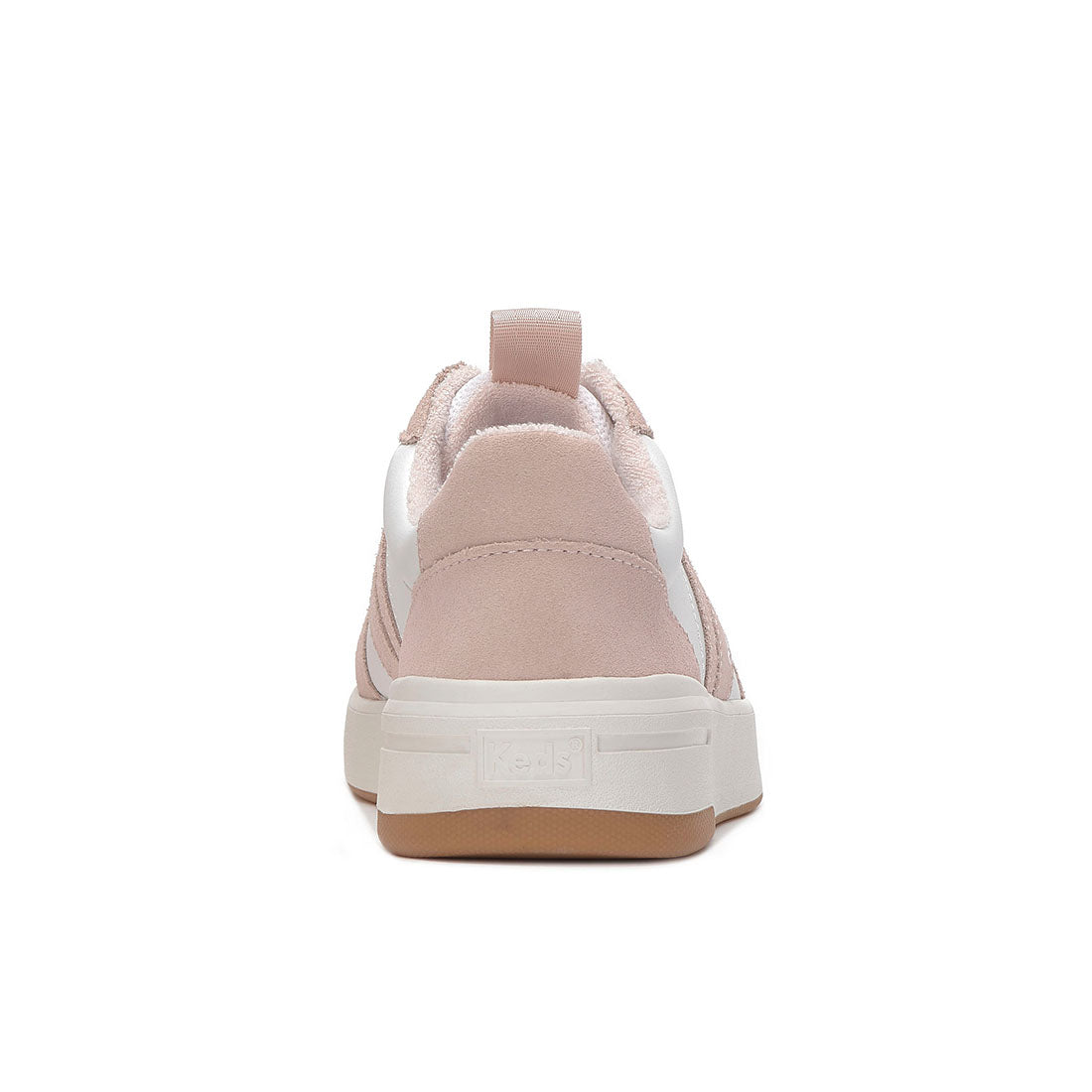 Women's The Court II Leather/Suede Sneaker White/Blush