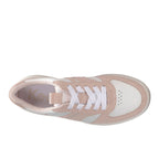 Women's The Court II Leather/Suede Sneaker White/Blush