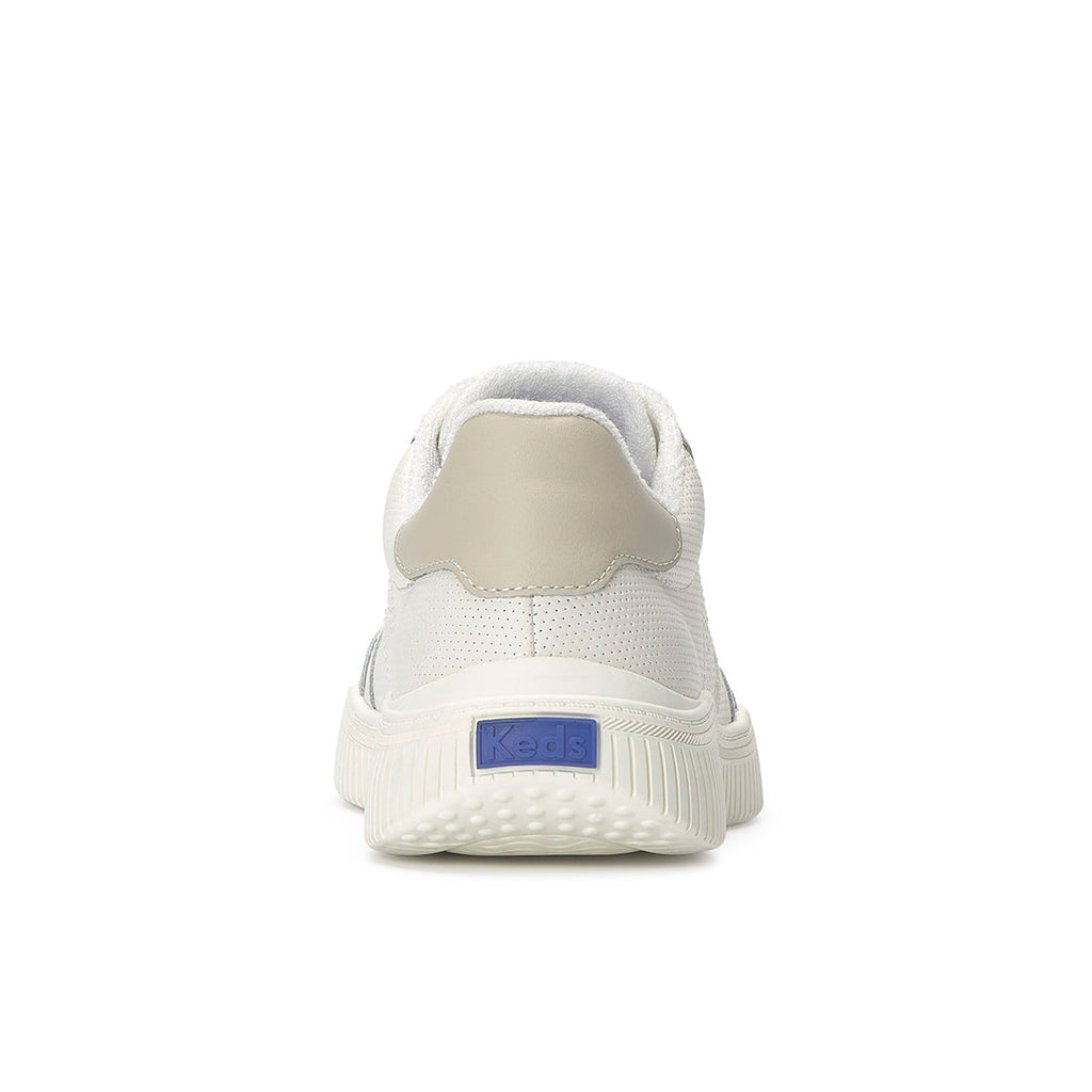 Keds Contest Perf Leather/Suede Snow White/Oatmeal