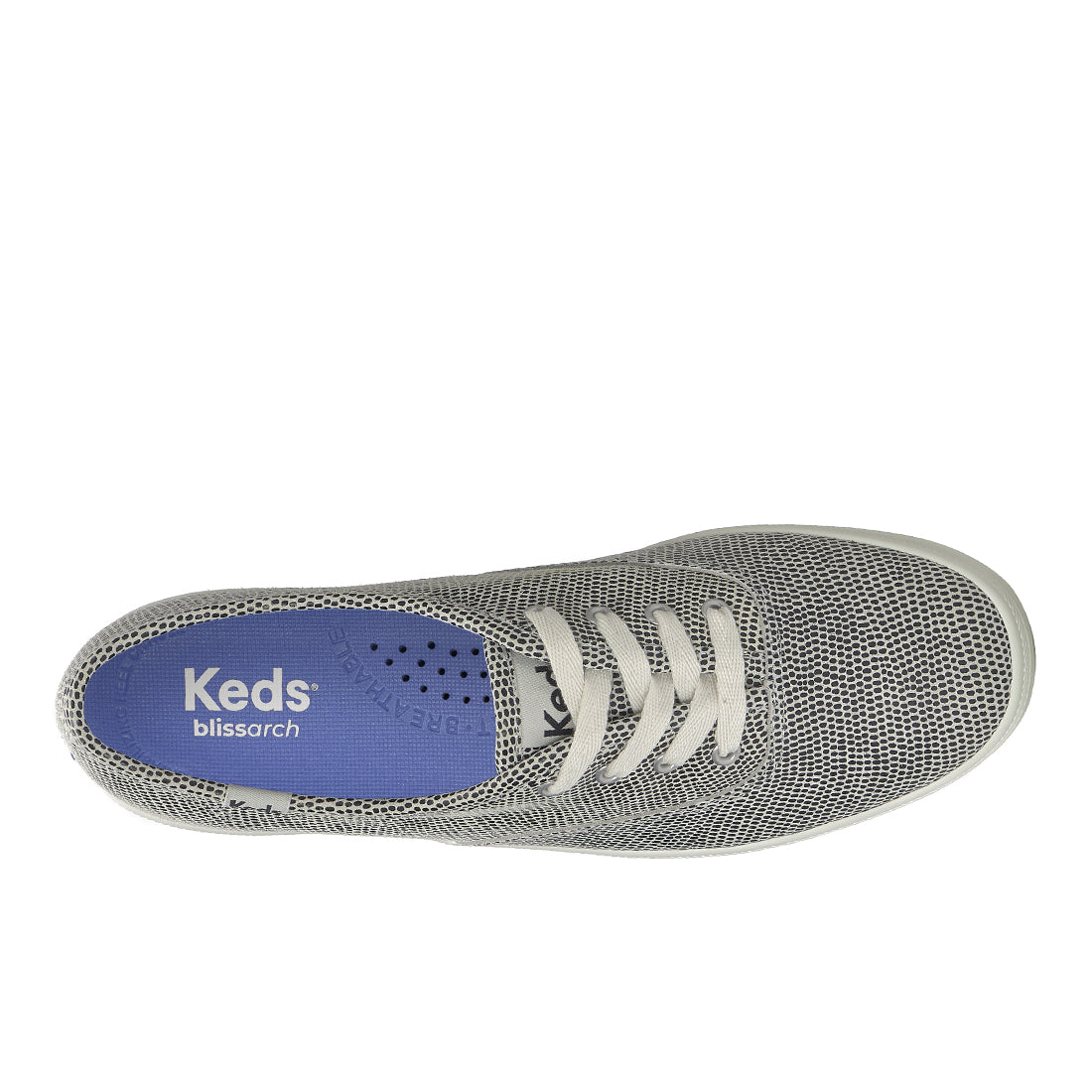 Keds Champion Dalmata Leather Sneaker Black/Whitel